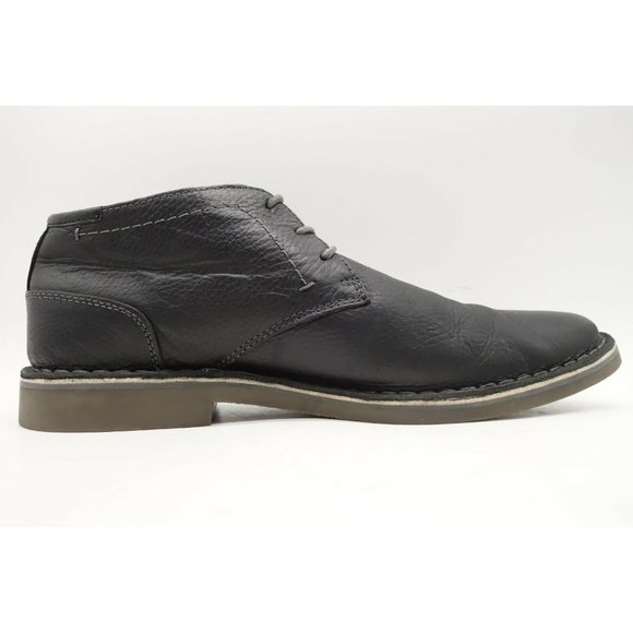 Kenneth Cole Reaction Desert Wind Black Leather Chukka Ankle Boots Men\'s 11 M main image 4
